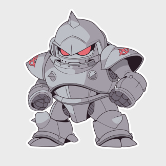 Vinyl sticker Alphonse