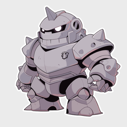 Vinyl sticker Alphonse4