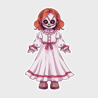 Vinyl sticker Annabelle