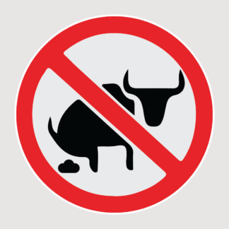 Vinyl sticker BULL