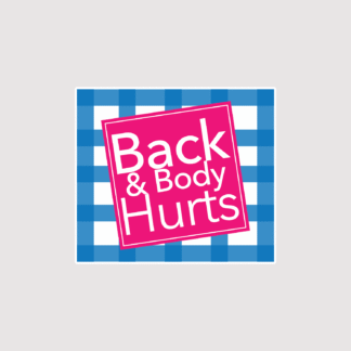Vinyl sticker Back & Body