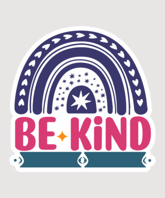 Vinyl sticker Be Kind 01