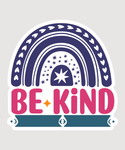 Vinyl sticker Be Kind 01