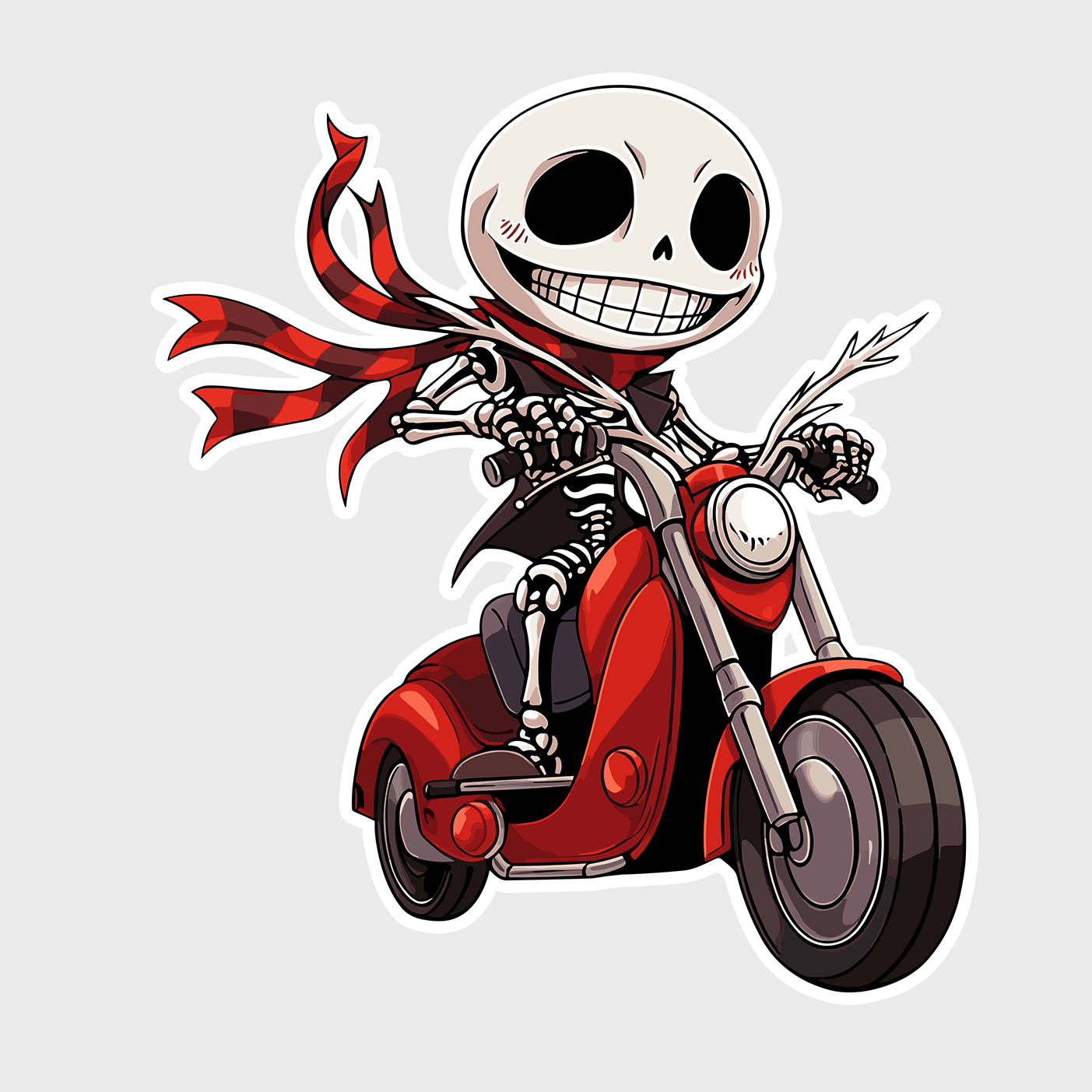 Vinyl sticker BikerJack