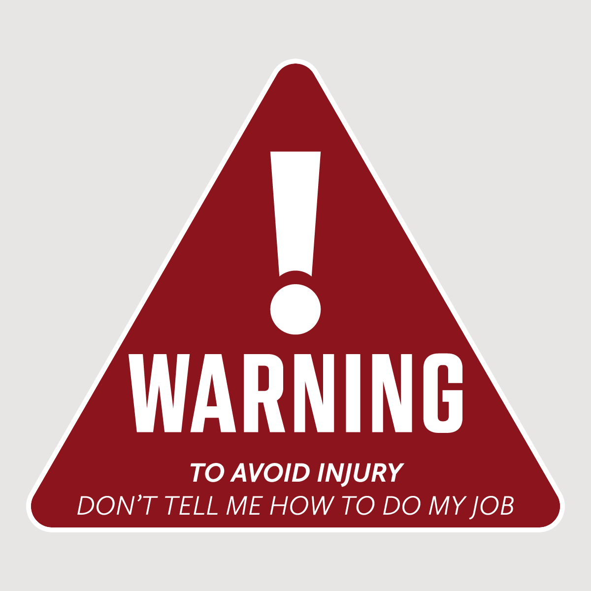 Vinyl sticker Blue Collar Stickers 05