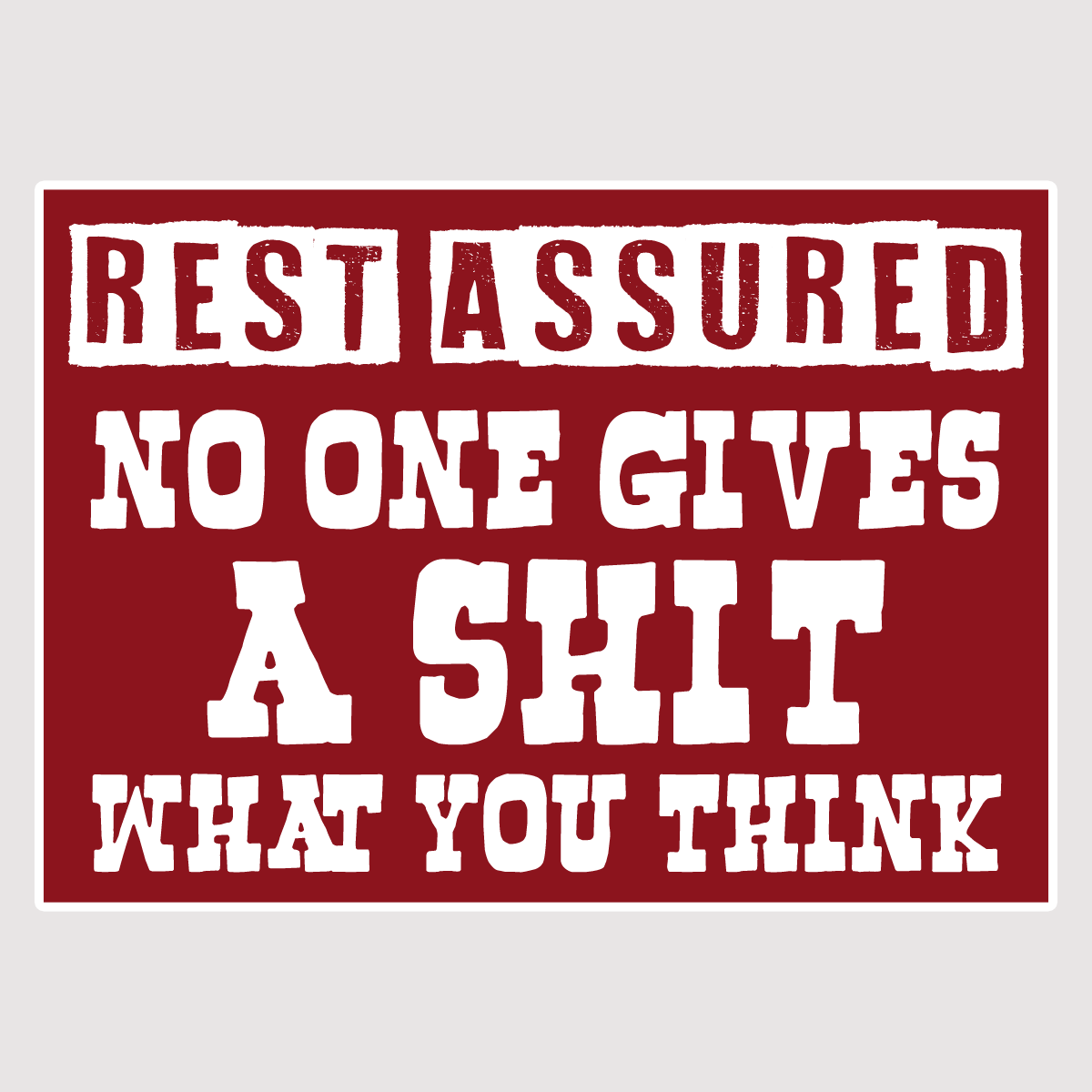 Vinyl sticker Blue Collar Stickers 06