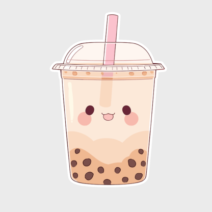 Vinyl sticker BobaTea1