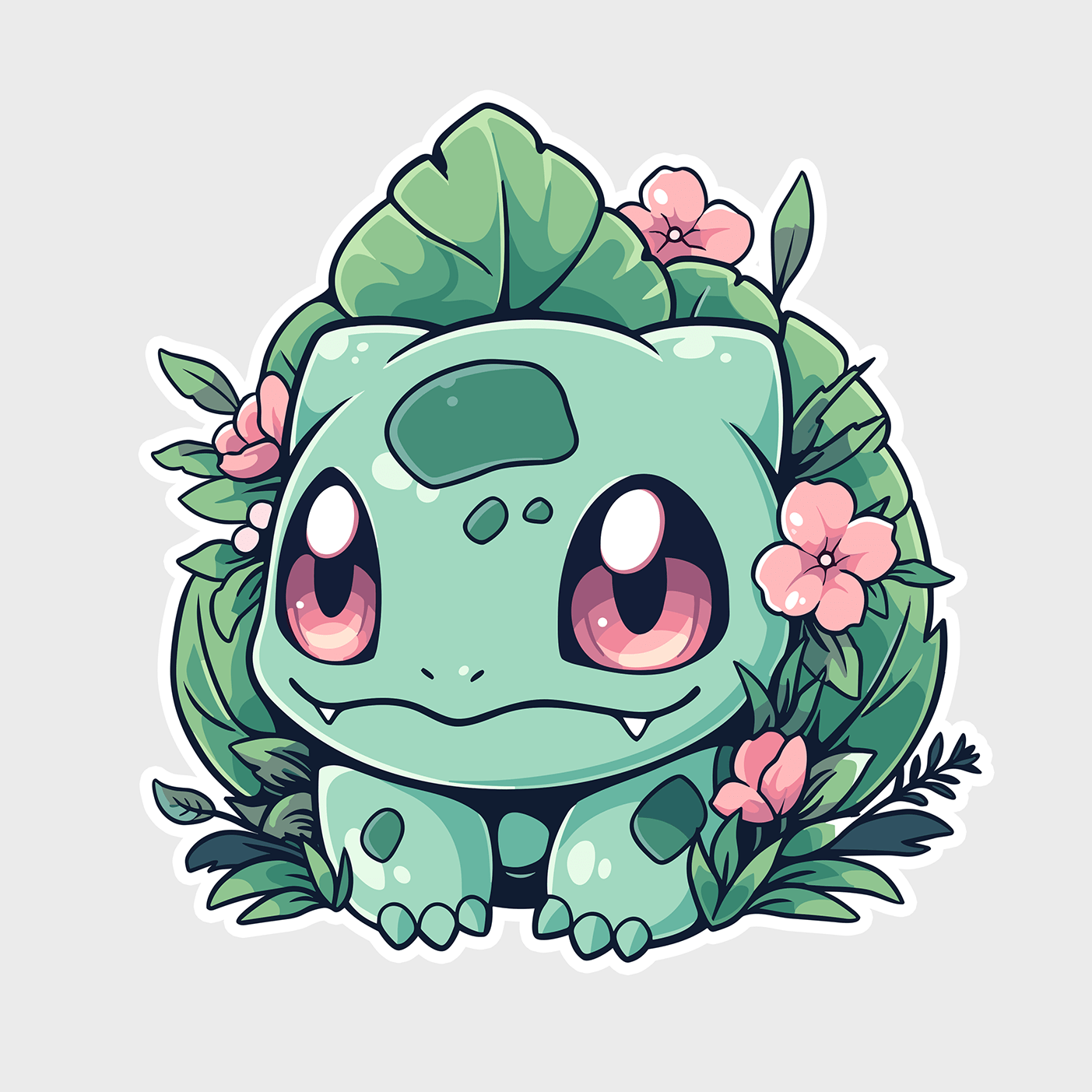 Vinyl sticker Bulbasaur