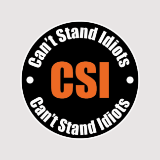 Vinyl sticker CSI