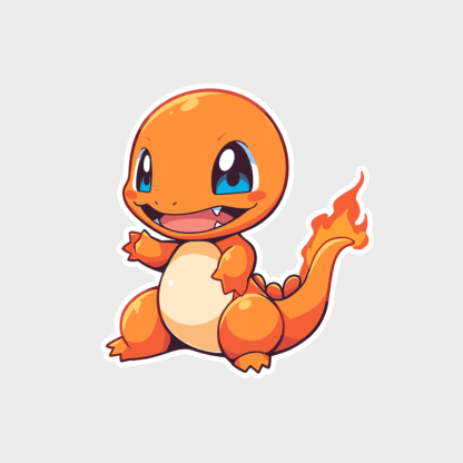 Vinyl sticker Charmander