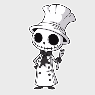 Vinyl sticker ChefJack