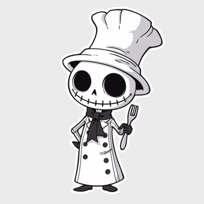 Vinyl sticker ChefJack