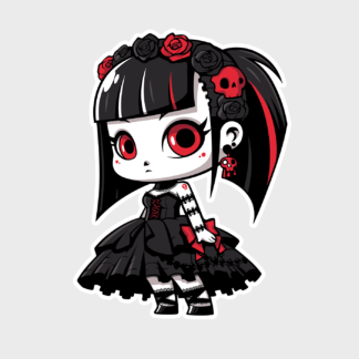 Vinyl sticker ChibiGirl