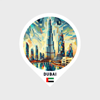 Vinyl sticker Dubai 4