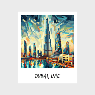 Vinyl sticker Dubai