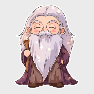 Vinyl sticker Dumbledore