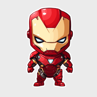 Vinyl sticker IronMan