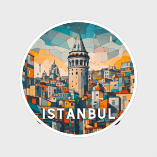 Vinyl sticker Istanbul 1