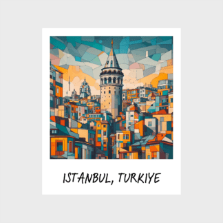 Vinyl sticker Istanbul 6