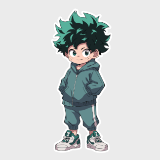 Vinyl sticker Izuku