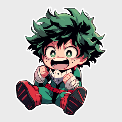 Vinyl sticker Izuku2
