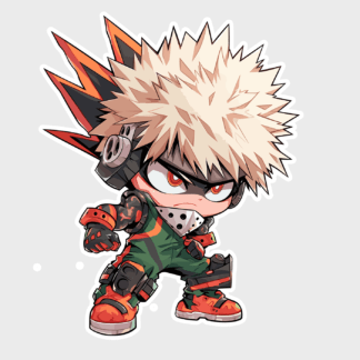 Vinyl sticker Katsuki