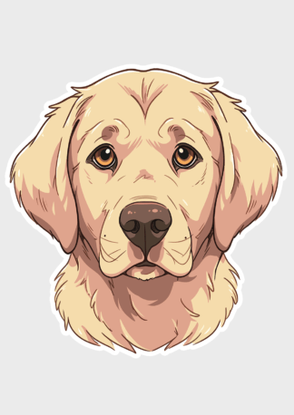 Vinyl sticker LabradorRetriever