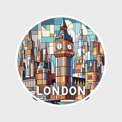 Vinyl sticker London 1
