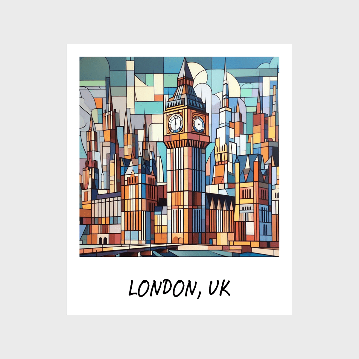 Vinyl sticker London 6