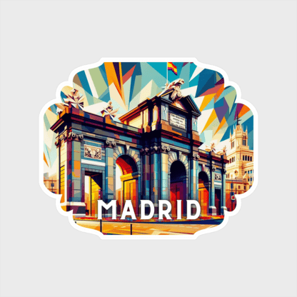 Vinyl sticker Madrid 3