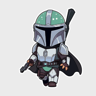Vinyl sticker Mando2