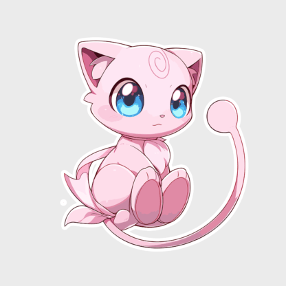 Vinyl sticker Mew