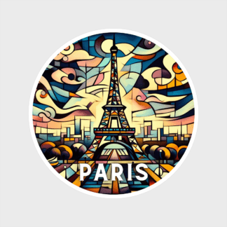 Vinyl sticker Paris 1
