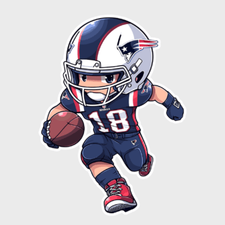 Vinyl sticker Patriots