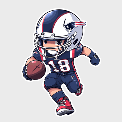 Vinyl sticker Patriots