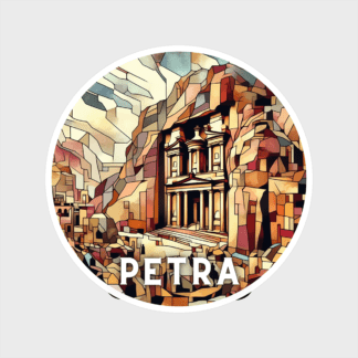 Vinyl sticker Petra 1