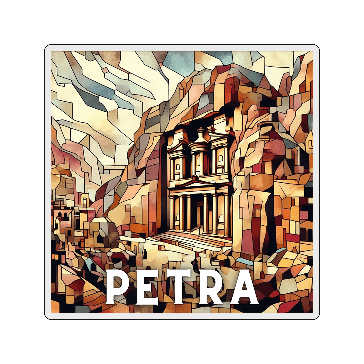 Vinyl sticker Petra 2