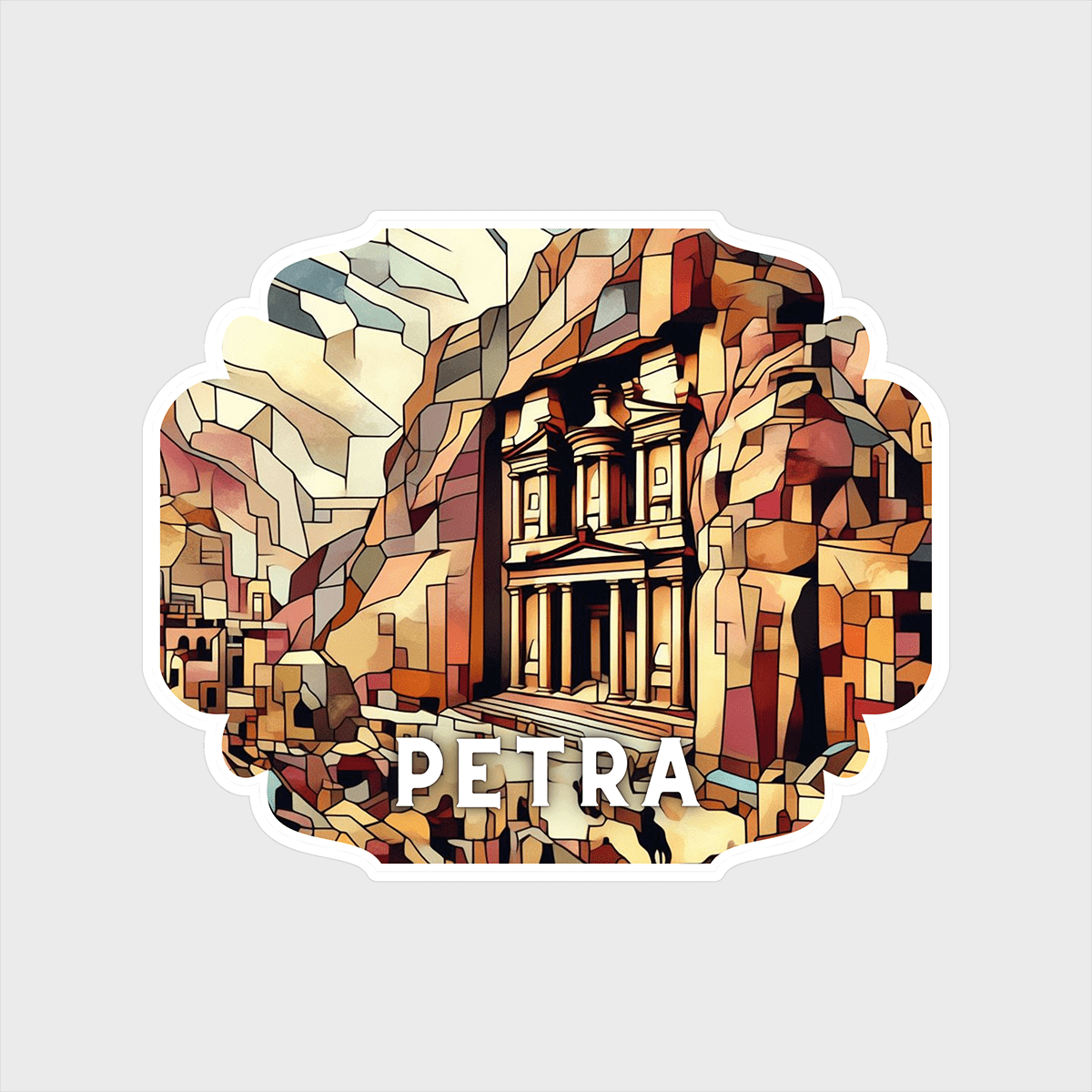 Vinyl sticker Petra 3