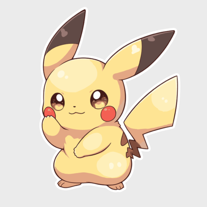 Vinyl sticker Pikachu