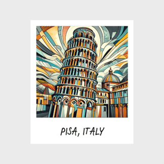 Vinyl sticker Pisa 6