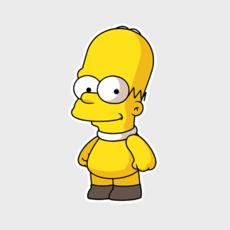 Vinyl sticker Simpsons