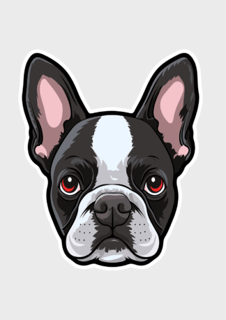Vinyl sticker Terrier