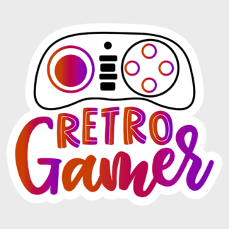 Vinyl sticker Video games (75)