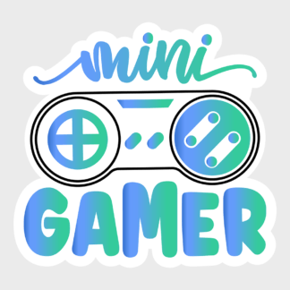 Vinyl sticker Video games (96)