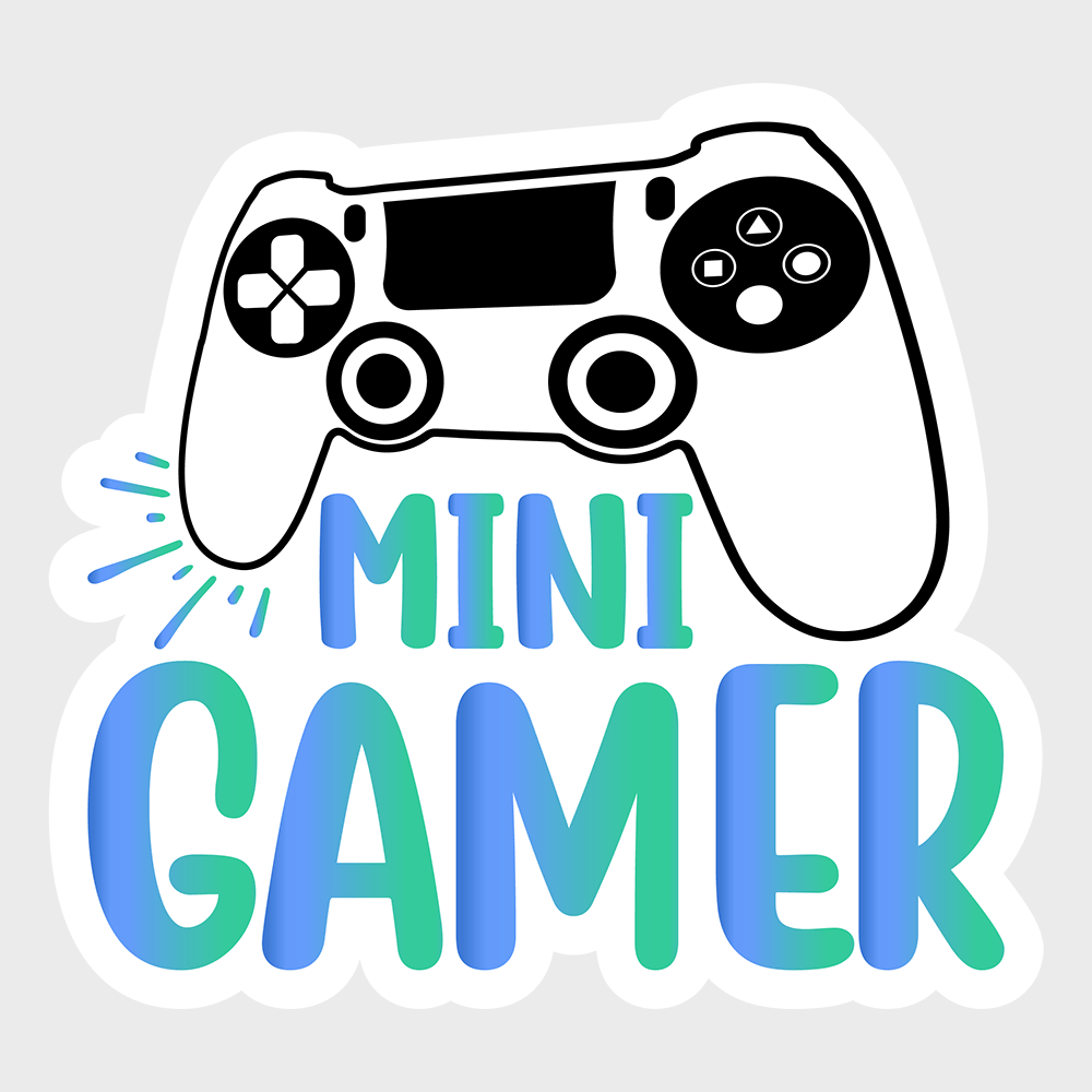 Vinyl sticker Video games (97)