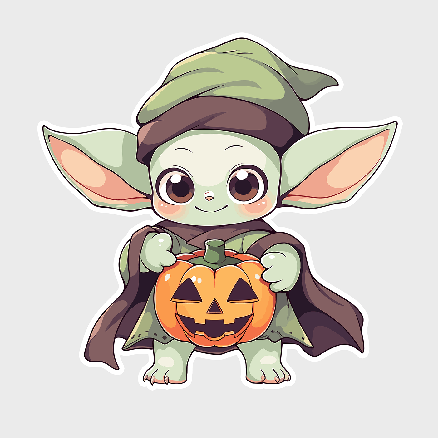 Vinyl sticker Yoda11