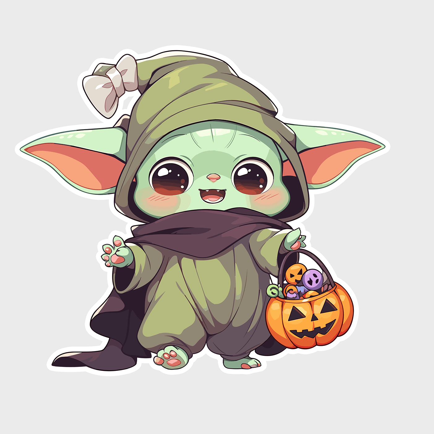 Vinyl sticker Yoda14