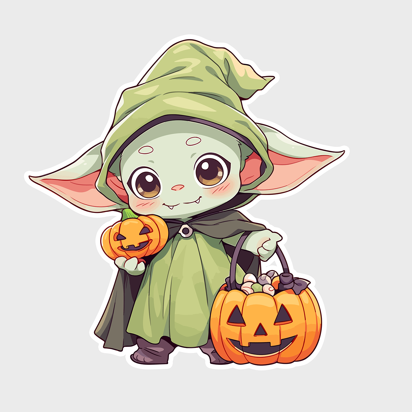 Vinyl sticker Yoda15