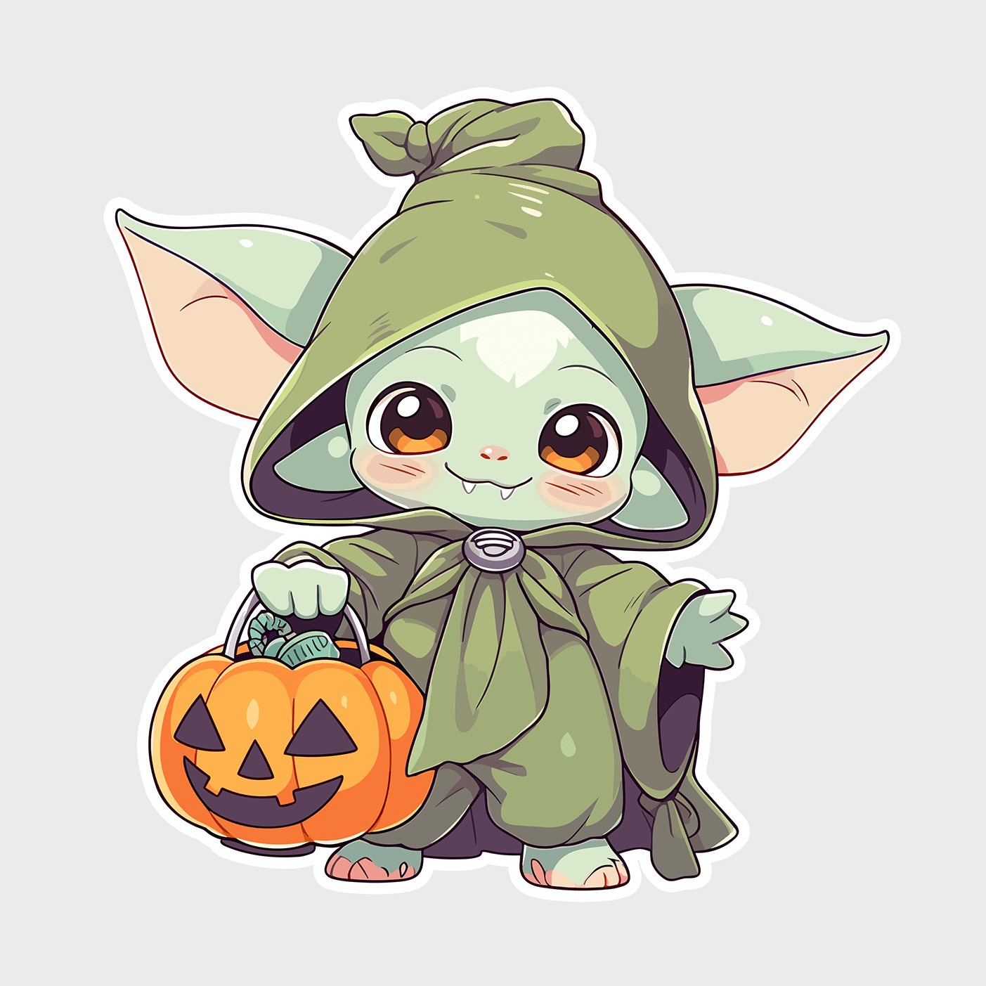 Vinyl sticker Yoda6