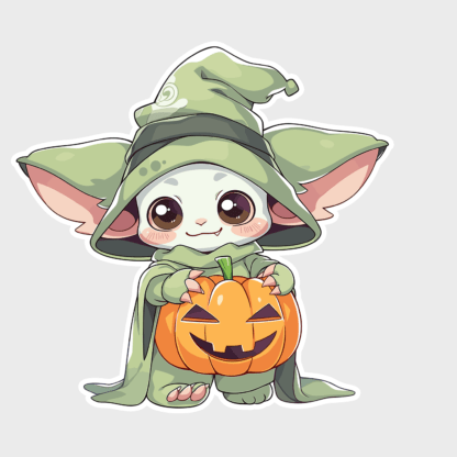 Vinyl sticker Yoda8